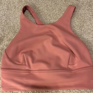 NWOT Lululemon peach size 6 sports bra